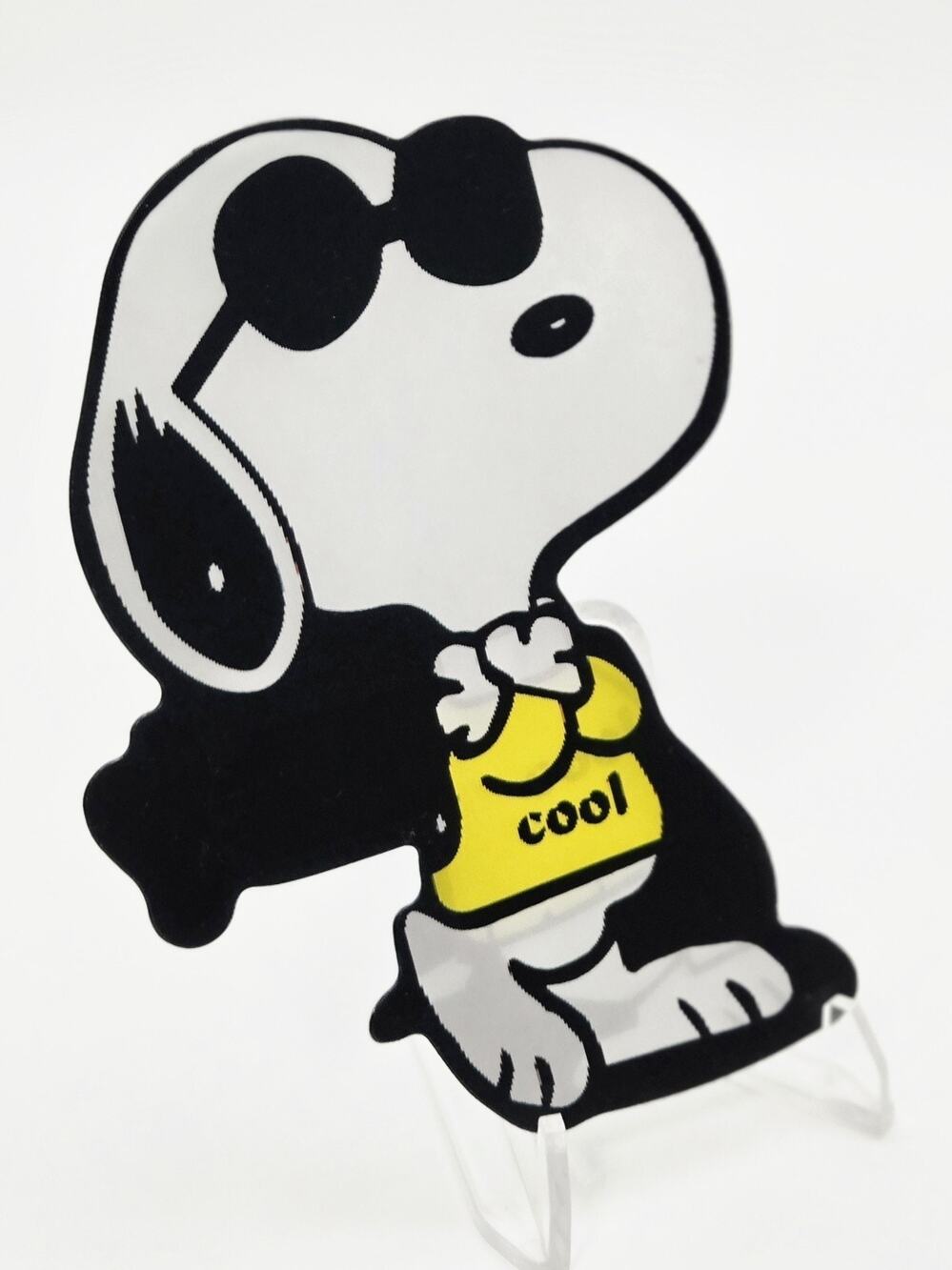 Peanuts Snoopy 3D Motion Lenticular Car Decal Sticker Peeker